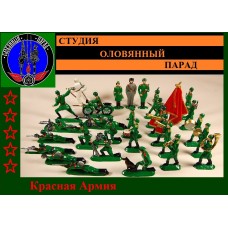 Красная армия (Цветная роспись)